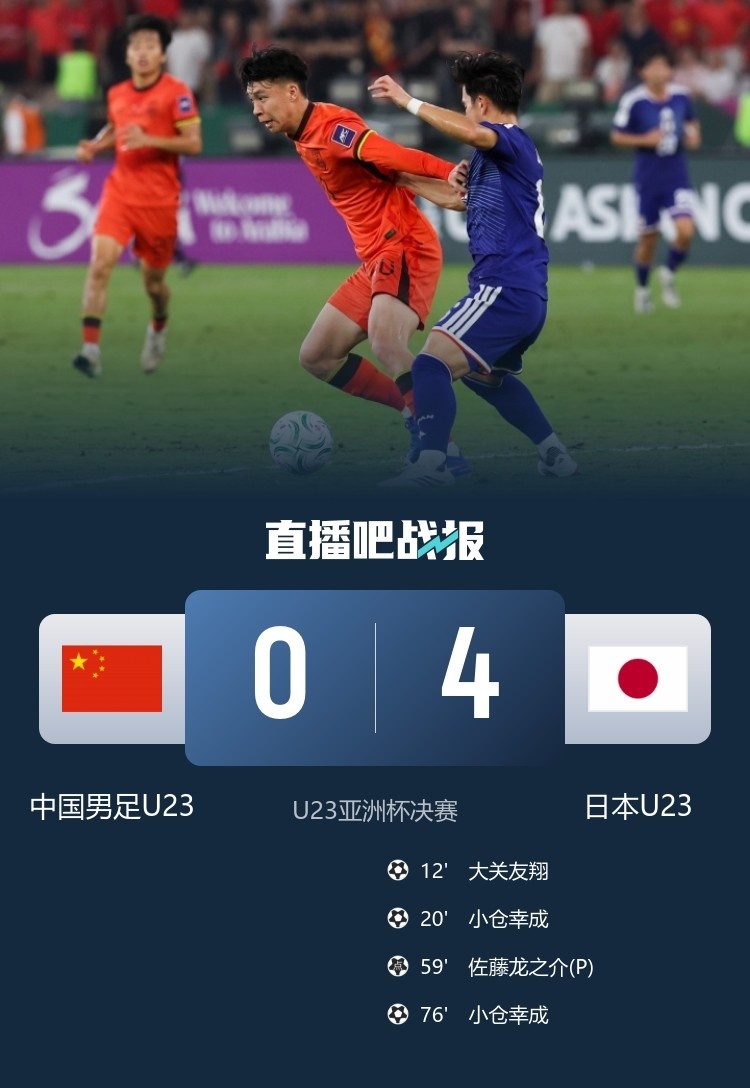 开云官网-苏东评U23国足：进入决赛已是奇迹，日本队让我们看到不足与差距